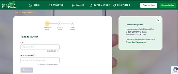 pagar estado de cuenta cruz verde